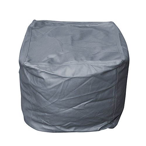 Second May Premium Quality Leatherette Square Bean Bag Xxl Without