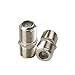 Conwork 10-Pack F-Type Coaxial RG6 Connector, TV RF Cable Extension Coupler Adapter Connects Two Coaxial Video Cables, Female to Female
