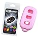 KeyGuardz Pink Rubber Keyless Entry Remote Key Fob Skin Cover Protector