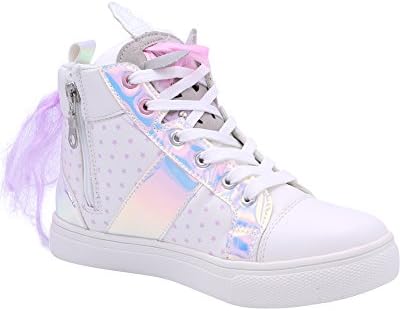Olivia Miller Girl's Unicorn High Top Sneaker (Little Kid/Big Kid)
