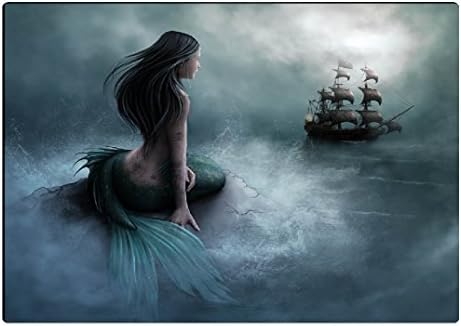 Suck My Mug - Mermaid Rectangle Mouse Pad 9.25" x 7.75"