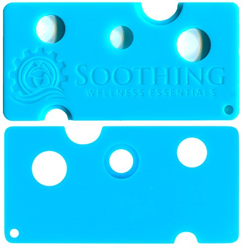 Soothing Wellness Essentials 5 PACK Essential Oils Opener Key Tool Set (CARIBBEAN BLUE) - The Perfect Opener and Remover Accessory for Roller Balls and Caps on Most Bottles