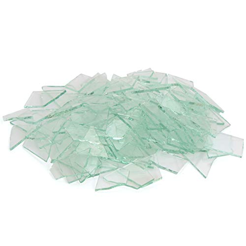 image for Milltown Merchants™ Clear Glass Cobbles - 3 Pound Transparent Staine