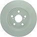 BOSCH 50011484 QuietCast Premium Disc Brake Rotor - Compatible with Select Lexus CT200h; Pontiac Vibe; Toyota Corolla, Matrix, Prius, Prius AWD-e, Prius Plug-in, Prius Prime - Single