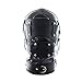 NewMaxer Fetish Mask Head Hood with Lockable Blindfold Dildo Penis Mouth Gag Costume Bondage