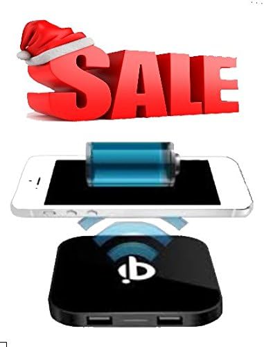 ✔️ SALE iPhone X 8 8 Plus QI Q8 Certified Wireless Charger For Android And Iphone And All Other QI Enabled Devices