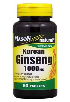 Mason Vitamins Korean Ginseng 1000Mg by Mason Natural