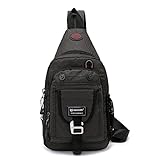 Nicgid Sling Bag Crossbody Backpack Chest Shoulder Bag Gym Sport Pack for iPad 11.6-Inch Laptop Tablet Outdoor Hiking Men Women