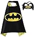 Superhero Costumes For Kids, Girls & Boys | Pretend Play Satin Capes, Masks & Bracelets | For Halloween, Birthdays Party Favors, Dress Up & More