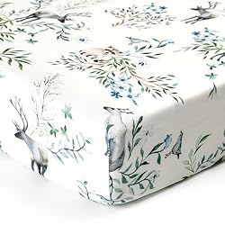 Stretch Ultra Soft Jersey Knit Fitted Crib Sheets