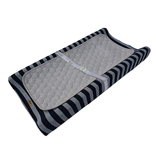 BlueSnail Bamboo Quilted Thicker Waterproof Changing Pad Liners, 3