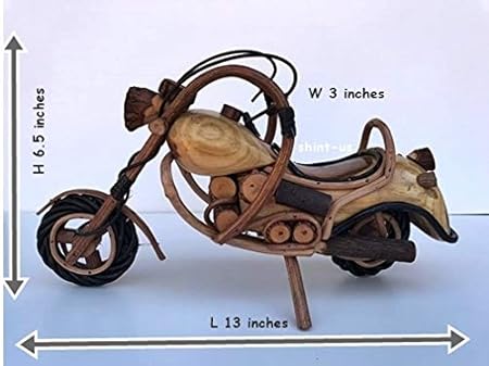 wooden chopper bike