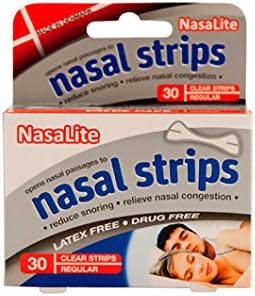 Nasalite Nasal Strips Opens Nasal Passages to Reduce Snoring and Relieve Nasal Congestion