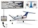 Air Earl Rc Airplane Twin Engine Ready to Fly Corporate Jet by E-Toysworld