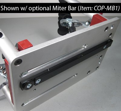 Professional Coping & Crosscut Sled w/Auto-Adjust Toggle Clamps
