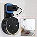 TOOVREN Outlet Echo Dot Wall Mount Stand Holder for Smart Home Speaker 2nd Generation Space-Saving Accessories - Short Charging Cable Included (2 Pack)