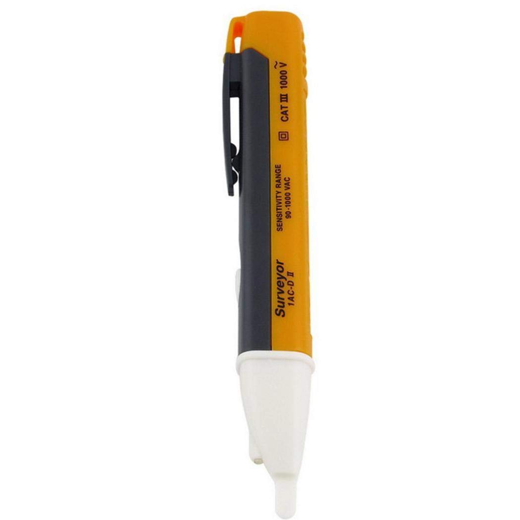piokikio Voltage Alert Pen Non-Contact Electrical Test Pen AC Detector Voltage Tester