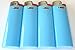 Bic Baby Blue Classic Full Size Lighters New Lot of 4