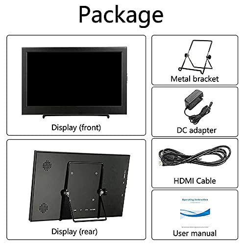 Kenowa-Monitor-portatil-de-13-Pulgadas-16-9-133-1366x768-Pantallas-de-visualizacion-LCD-con-HDMI-VGAAltavoces-Monitores-de-Juegos-de-computadora-para-PC-Camara-PS3-PS4-Xbox-One-360-Raspberry-Pi