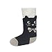 Wrapables Peek A Boo Animal Non-Skid Toddler Socks (Set of 6), Zoo Animals, Large