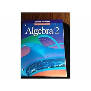 Algebra 2, Spanish Resources (Spanish Edition)