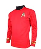 Star Trek Scotty Medicine Classic Red Costume Uniform Shirt TOS