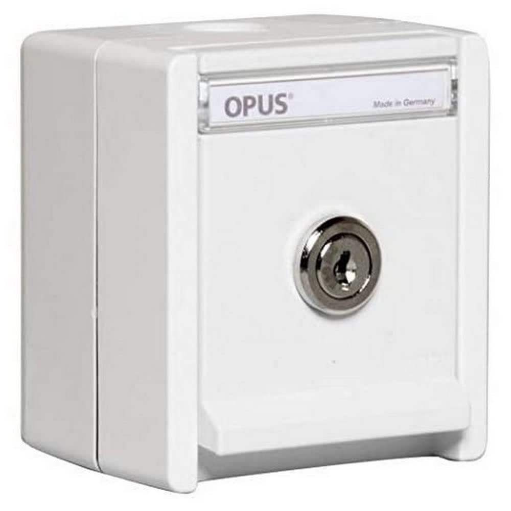 OPUS® Resist Protective Contact Socket 1-Way with Lock Design Closure "7", Colour Pure White