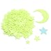 VOCOO Glow in the dark Star Stickers - 3D Glowing Super bright Stars, Perfect for children's bedroom or party decorations /Ceiling Decoration- Includes 200 Stars (Fluorescent color)