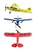 RC Plane,Remote Control RC Helicopter Plane Glider Airplane EPP Foam 2CH 2.4G Toys by Dacawin (Yellow)
