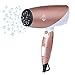 1875W Lightweight Negative Ions Hair Blow Dryer with Concentrator Nozzle 2 Speed and 3 Heat Settings Cool shot button DC Motor