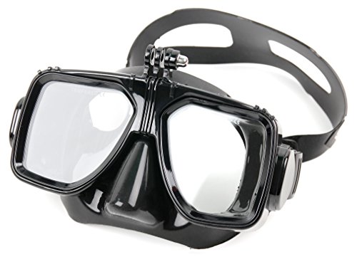 DURAGADGET Underwater Diving Goggles with Mount for The Eken H9R