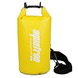Aquafree Dry Bag, Professional Grab Handle & Adjustable Strong Shoulder Strap Included, Qualified Roll Top Waterproof Bag, Optional Size & Color & Form, Ensure Cold-weather Comfort, 100% Waterproof Dry Bag for Adventure, Floating, Kayaking, Boating, Rafting, Swimming, Dining out, Snowboarding, Skiing, Schoolbag
