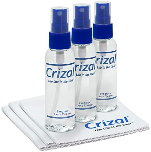 Crizal Eye Glasses Lens Cleaner Kit | Crizal Eyeglass Cleaner And