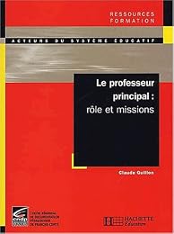 Le  professeur principal