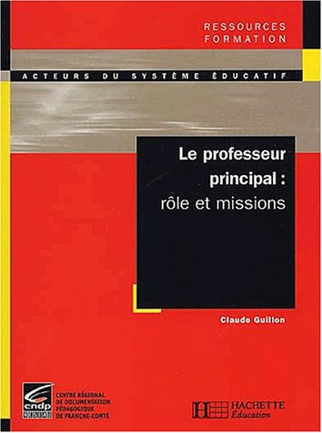 Le  professeur principal