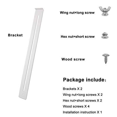 FRMSAET Drawer Repair Kit Used to Reinforce and Repair Wooden/MDF