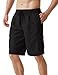 Tesla TM-MSB01-BLK_X-Large Men's Swimtrunks Quick Dry Water Beach MSB01