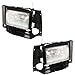 1989-1990 Ford Bronco II, 1991-1994 Explorer & 1989-1992 Ranger Pickup Truck Headlight Headlamp Head Light Lamp Pair Set: Left Driver AND Right Passenger Side (1989 89 1990 90 1991 91 1992 92 1993 93 1994 94)