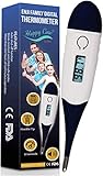 Digital Medical Thermometer Best Quick 10 Second Reading for Oral, Rectal, Armpit Underarm, Body Temperature Clinical Professional Detecting Fever Baby, Infant, Kid, Babies, Children Adult (1)