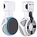 Galdoo Outlet Wall Mount Hanger Stand for Echo Dot 3rd Gen, Upgraded Space-Saving Solution with Cord Management for Your Smart Home Speakers Without Messy Wires or Screws (2, White)