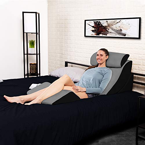 Avana Orthopedic Support Pillow Kind Bed Comfort System, Grey/Black - Thumbnail 3