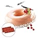 Ozera 8 Cavity Silicone Donut Pan (2 Pack), Muffin Cups, Cake Baking Ring, Biscuit Mold