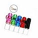 S&D deal 5-Pack Acrylic Snuff Bullet 3g Glass Vial Snuff Snorter