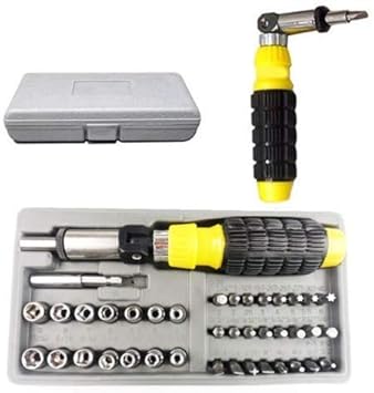 CLOMANA 41 in 1 Pcs Tool Kit Screwdriver Socket Set Multipurpose Use Tool Kit Set