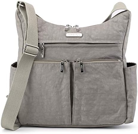 MHCNLL Anti Theft Crossbody Purse,RFID Women Nylon Waterproof