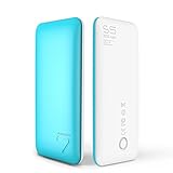 Puridea S5 7000mAh Power Bank, External Battery for Apple iPhone 7 Samsung Galaxy S8 Power Bank charger (Blue)