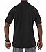 5.11 Tactical Men's Professional Short Sleeve Polo Shirt, 100% Cotton, Black, X-Large, Style 41060
