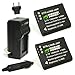 Wasabi Power Battery (2-Pack) and Charger for Olympus LI-90B, LI-92B and Olympus SH-1, SH-50 iHS, SH-60, SP-100, SP-100EE, Tough TG-1 iHS, Tough TG-2 iHS, Tough TG-3, XZ-2 iHS primary