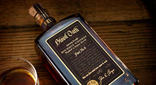 BLUTSCHWUR BOURBON WHISKEY 70 CL IM GEHÄUSE – Bild 4