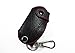 iJDMTOY Genuine Leather Remote Smart Key Fob Case Holder Cover For Nissan or Infiniti 4-Button Key Fobs (use only 4-button)